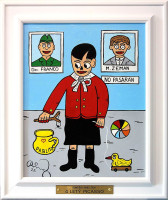 František R. Čech - 4 letý Picasso - originál